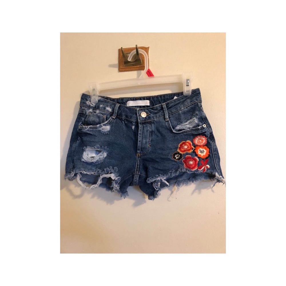 ZARA Denim Shorts